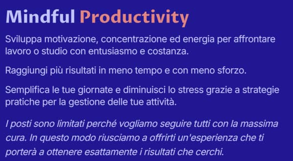 Mindful Productivity – Lifeology