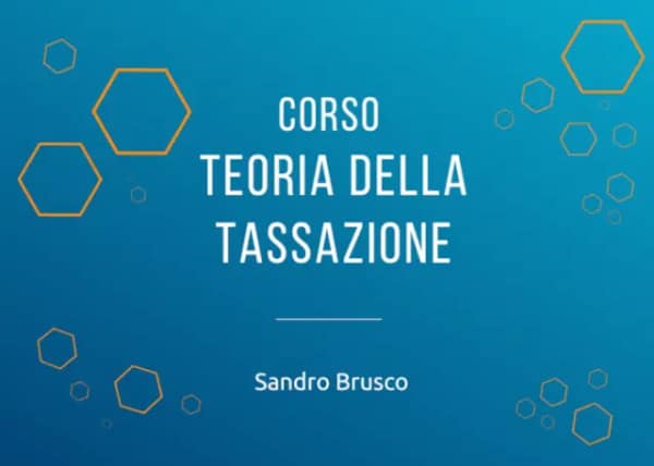 Teoria della Tassazione – Theory & Data